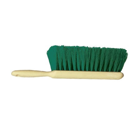 Gordon Brush Counter Duster - Green 5 x 15 Row Polypropylene Bristle Plastic Handle, PK12 M550083